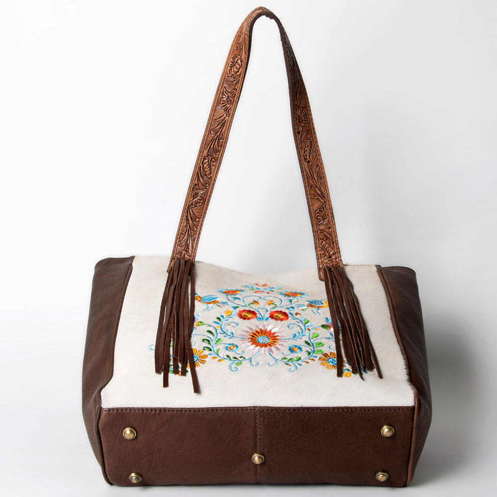 American Darling ADBGA284C Tote Hair-On Genuine Leather Women Bag Western Handbag Purse