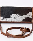 American Darling Hair On Genuine Leather Women Bag Western Handbag Purse