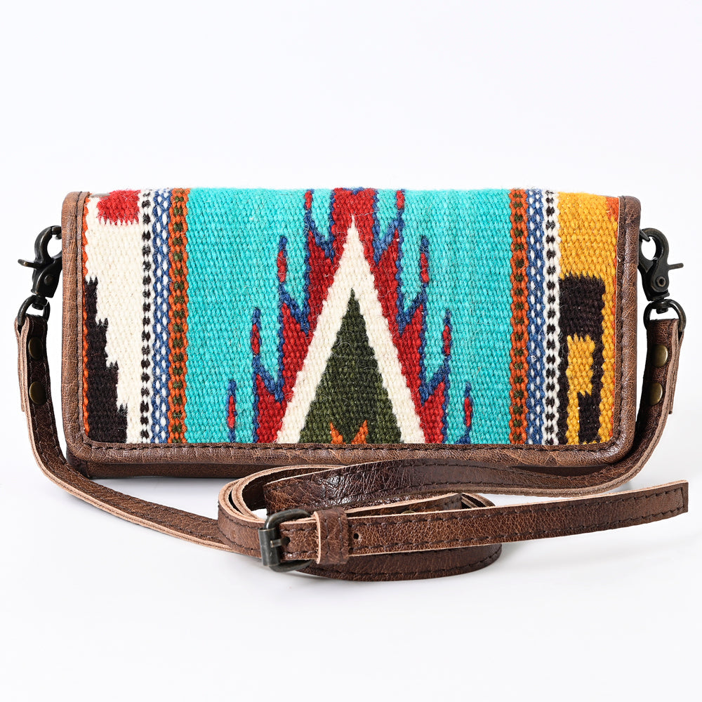 American Darling Hair On Genuine Leather Women Bag Western Handbag Purse