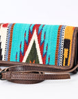 American Darling Hair On Genuine Leather Women Bag Western Handbag Purse