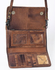 American Darling Hair On Genuine Leather Women Bag Western Handbag Purse