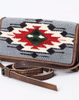 American Darling Hair On Genuine Leather Women Bag Western Handbag Purse