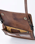American Darling Hair On Genuine Leather Women Bag Western Handbag Purse