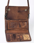 American Darling Hair On Genuine Leather Women Bag Western Handbag Purse