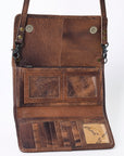 American Darling Hair On Genuine Leather Women Bag Western Handbag Purse