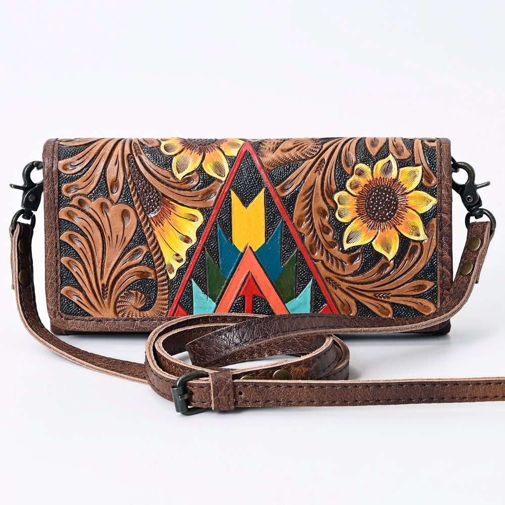 American Darling Hair On Genuine Leather Women Bag Western Handbag Purse