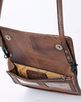 American Darling Hair On Genuine Leather Women Bag Western Handbag Purse