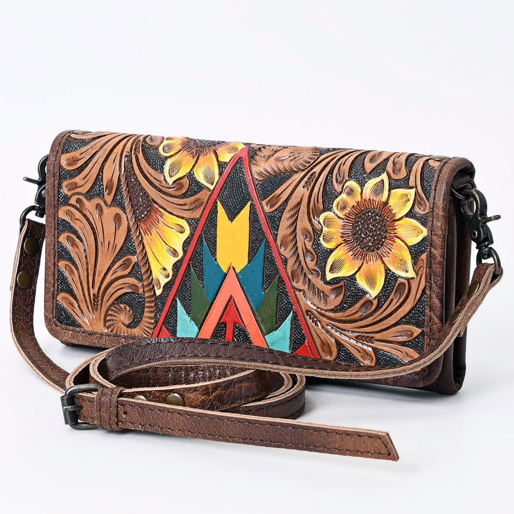 American Darling Hair On Genuine Leather Women Bag Western Handbag Purse