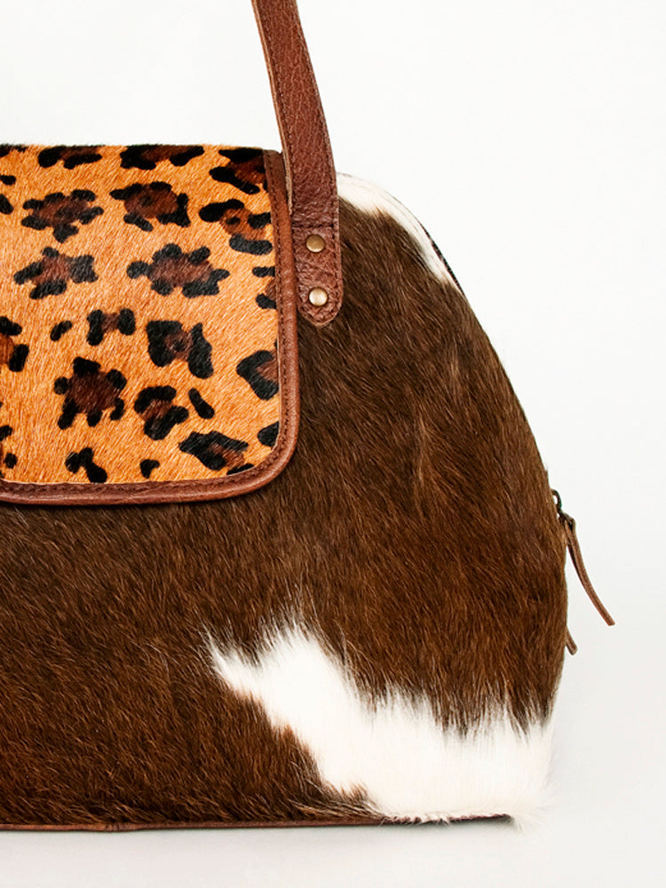 ADBG881A American Darling Hair On Genuine Leather Women Bag Western Handbag Purse