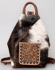 ADBG883 American Darling Hand Tooled Hair On Genuine Leather Women Bag Western Handbag Purse
