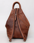 ADBG883 American Darling Hand Tooled Hair On Genuine Leather Women Bag Western Handbag Purse