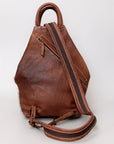 ADBG883 American Darling Hand Tooled Hair On Genuine Leather Women Bag Western Handbag Purse