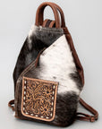 ADBG883 American Darling Hand Tooled Hair On Genuine Leather Women Bag Western Handbag Purse