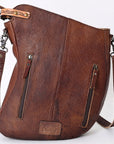 ADBG885 American Darling Hand Tooled Genuine Leather Women Bag Western Handbag Purse