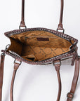American Darling Crocodile Embossed Genuine Leather Women Bag Western Handbag Purse