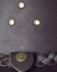 Cow Split 2-tone Leather Chocolate Brown Cowboy Hat Hilason
