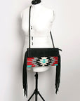 American Darling ADBG1128B Cross Body Hand Tooled Saddle Blanket Genuine Leather women bag western handbag purse