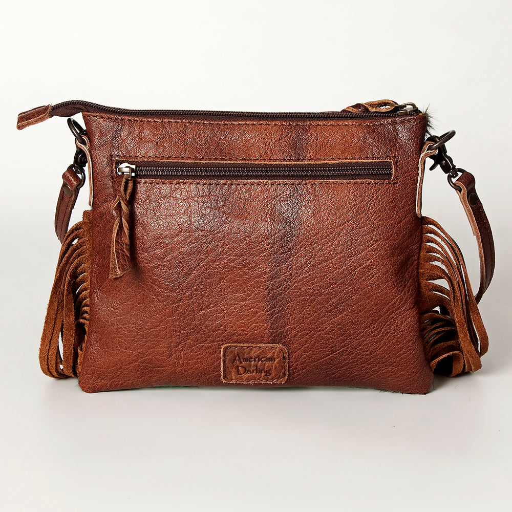 American Darling Small Crossbody Saddle Blanket Genuine Leather women bag western handbag purse
