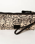 American Darling ADBG344BG Wristlet Hair On Genuine Leather women bag western handbag purse