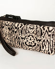 American Darling ADBG344BG Wristlet Hair On Genuine Leather women bag western handbag purse
