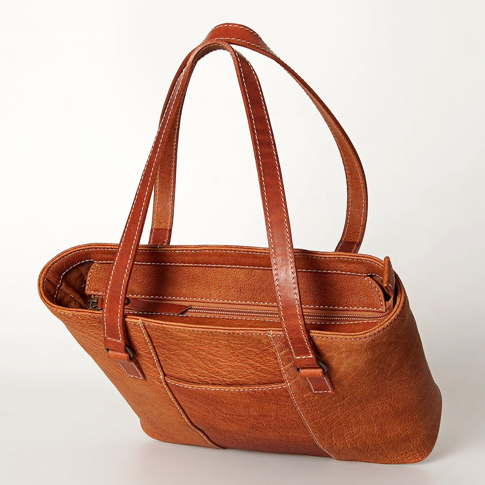 American Darling Tote Hand Tooled Hair-On Genuine Leather Western Women Bag Handbag Purse | Travel Bags College Casual