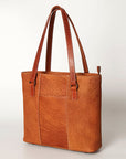 American Darling Tote Hand Tooled Hair-On Genuine Leather Western Women Bag Handbag Purse | Travel Bags College Casual