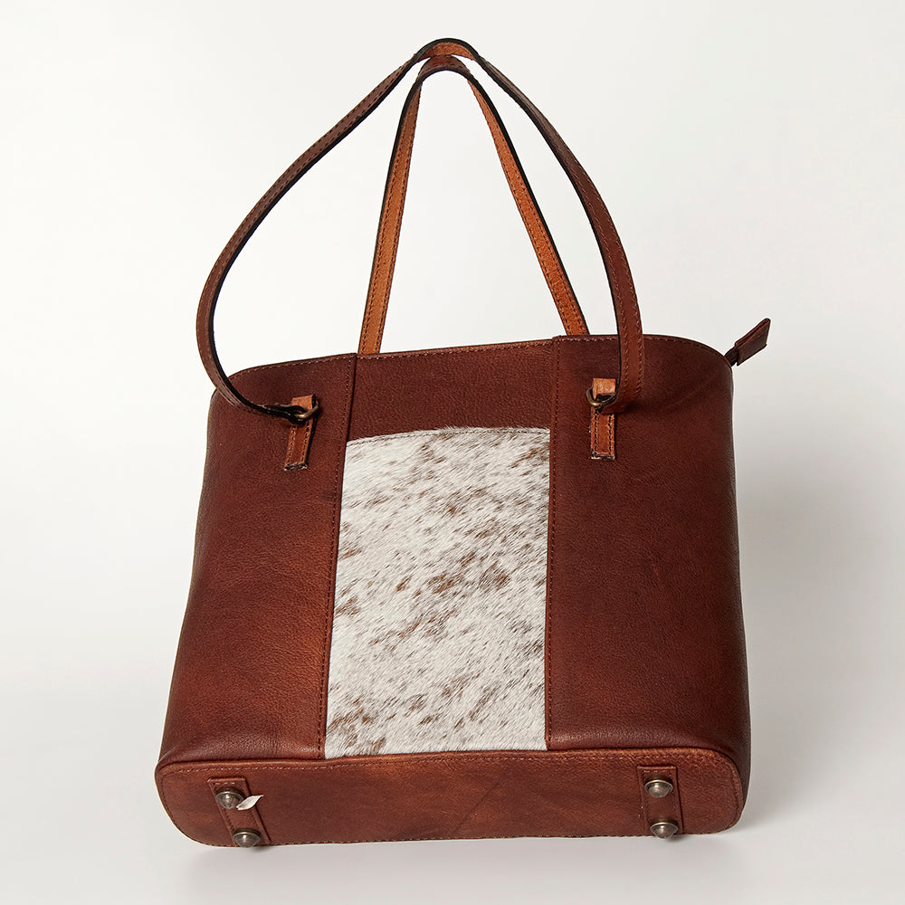 American Darling Tote Hand Tooled Hair-On Genuine Leather Western Women Bag Handbag Purse | Travel Bags College Casual