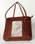 American Darling Tote Hand Tooled Hair-On Genuine Leather Western Women Bag Handbag Purse | Travel Bags College Casual