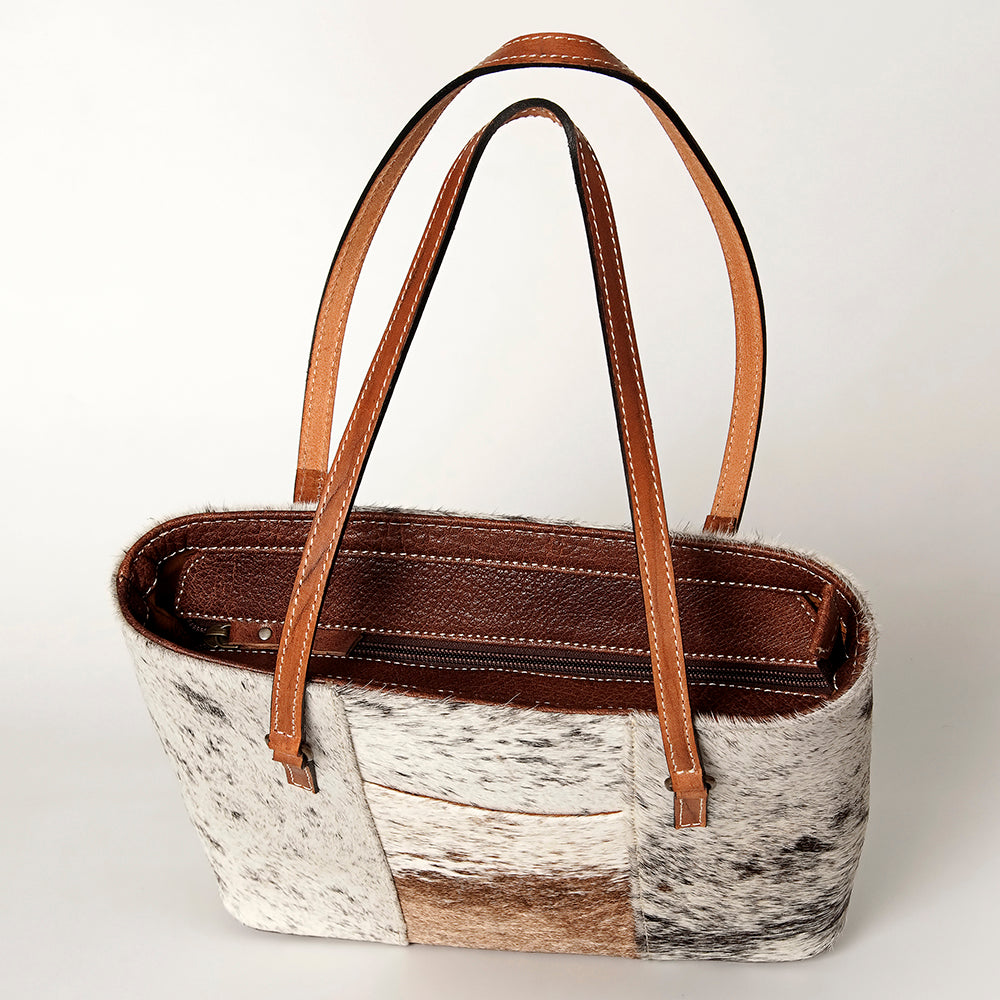 American Darling Tote Hand Tooled Hair-On Genuine Leather Western Women Bag Handbag Purse | Travel Bags College Casual