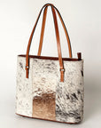 American Darling Tote Hand Tooled Hair-On Genuine Leather Western Women Bag Handbag Purse | Travel Bags College Casual