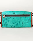 American Darling ADBG486A Wallet Hand Tooled Genuine Leather Women Bag Western Handbag Purse