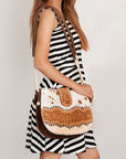 American Darling Messenger Hand Tooled Genuine Leather Women Bag Western Handbag Purse
