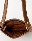 American Darling Cross Body Hand Tooled Genuine Leather women bag western handbag purse