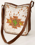 American Darling Large Crossbody Hand Tooled Genuine Leather Women Bag Western Handbag Purse