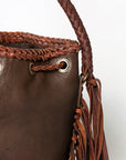 American Darling Bucket Genuine Leather Women Bag Western Handbag Purse