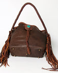 American Darling Bucket Genuine Leather Women Bag Western Handbag Purse