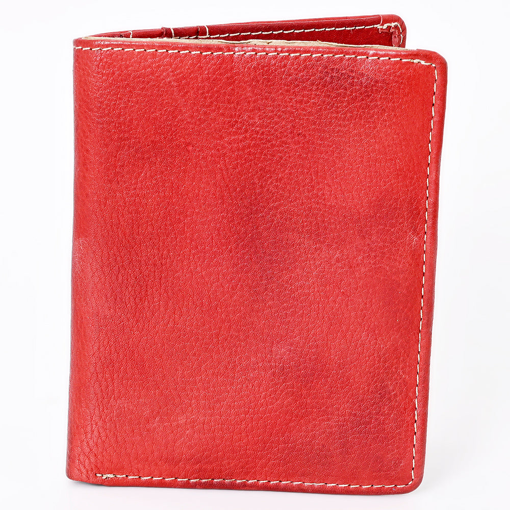 Never Mind Nmbgm128C Card-Holder Vintage Handmade Genuine Cowhide Leather Women Bag Western Handbag Purse