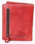 Never Mind Nmbgm128C Card-Holder Vintage Handmade Genuine Cowhide Leather Women Bag Western Handbag Purse