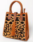 American Darling Tote Hair-On Genuine Leather Women Bag Western Handbag Purse