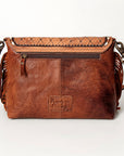 ADBG843C American Darling Hand Tooled Hair On Genuine Leather Women Bag Western Handbag Purse