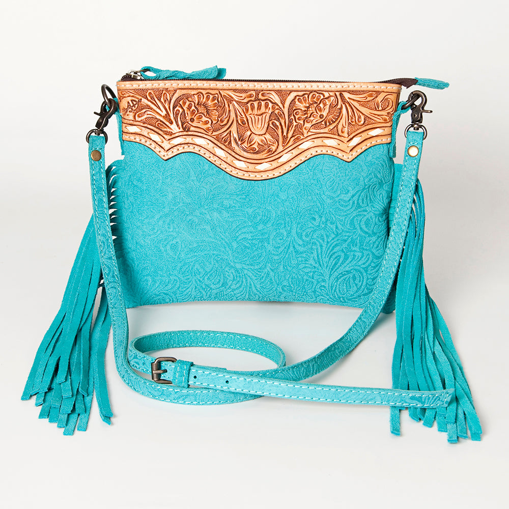 American Darling Small Crossbody Genuine Leather women bag western handbag purse