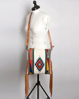 American Darling Saddle Blanket Genuine Leather Women Bag Western Handbag Purse