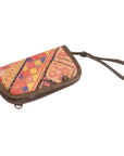 OHLAY KB316 Cross Body Upcycled Wool Genuine Leather women bag western handbag purse