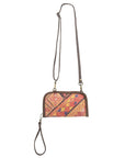 OHLAY KB316 Cross Body Upcycled Wool Genuine Leather women bag western handbag purse