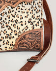 American Darling ADBG907 Tote Hand Tooled Hair-On Genuine Leather Women Bag Western Handbag Purse