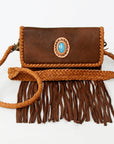 American Darling ADBGD143A Crossbody I Genuine Leather Women Bag Western Handbag Purse