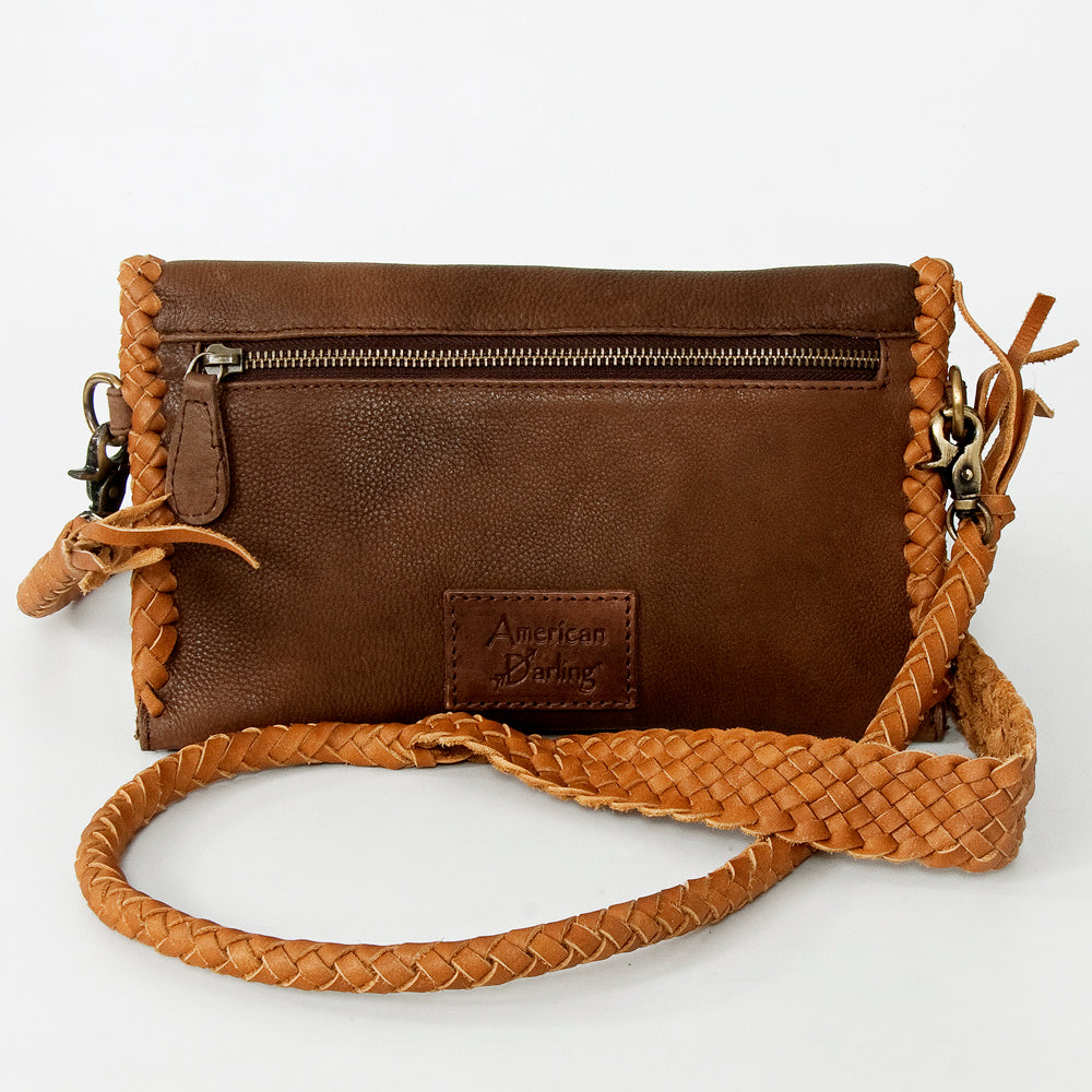 American Darling ADBGD143A Crossbody I Genuine Leather Women Bag Western Handbag Purse