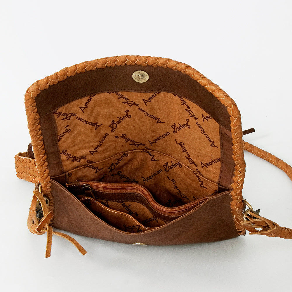 American Darling ADBGD143A Crossbody I Genuine Leather Women Bag Western Handbag Purse