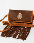 American Darling ADBGD143A Crossbody I Genuine Leather Women Bag Western Handbag Purse