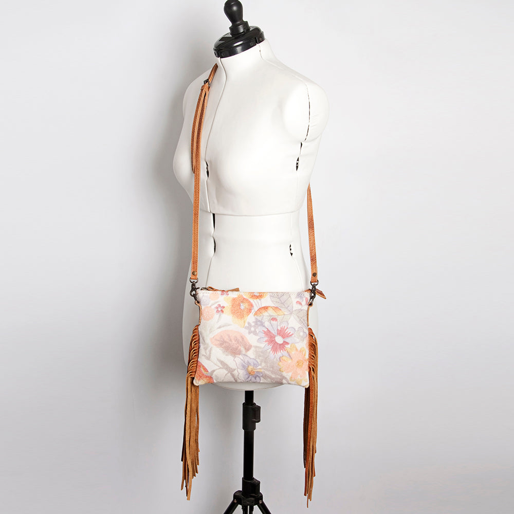 American Darling Crossbody Hair On Genuine Leather women bag western handbag purse